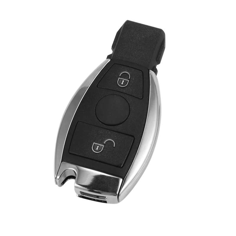 2 Buttons Remote Car Key 433.92 MHz for Mercedes BENZ 2000+ with NEC&BGA Key Shell Replacement Case