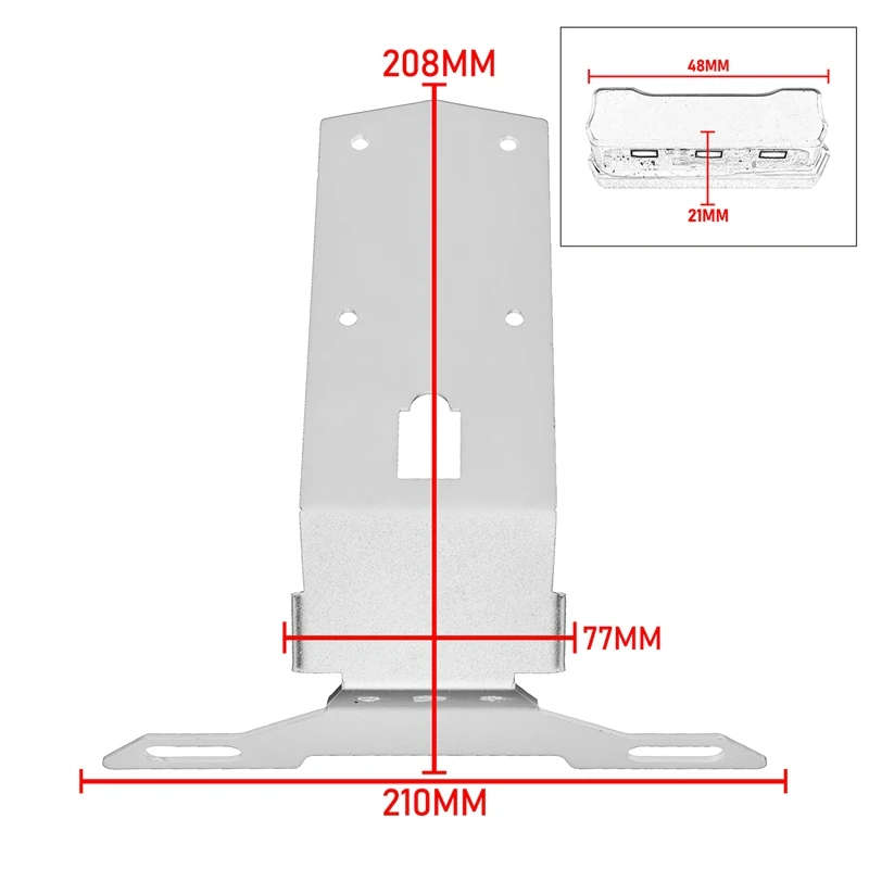 Motorcycle Rear Fender License Plate Frame Modified License Plate Frame for Kawasaki H2 SX 2019 -21