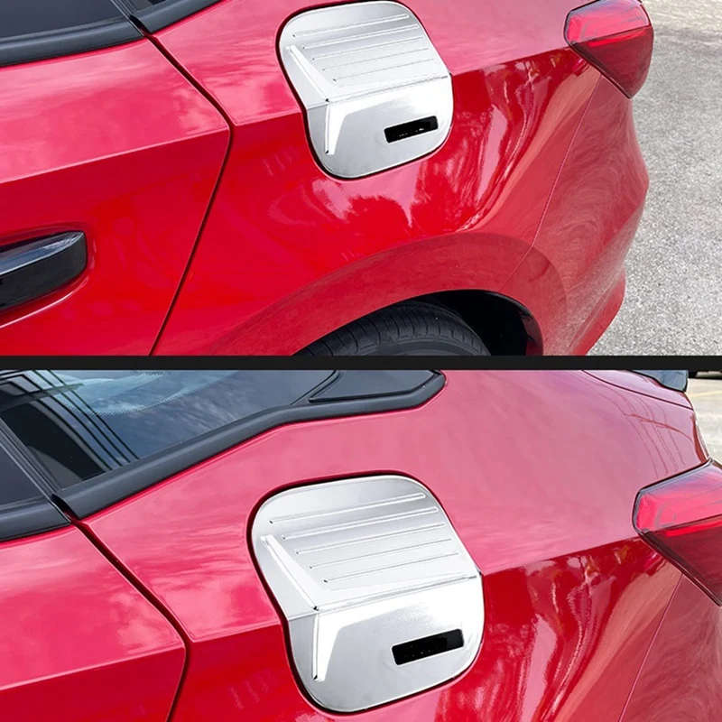 For 11Th Gen Honda Civic 2022 Car Gas Fuel Tank Cover Gas Tank Cap Decoration Trim Stickers