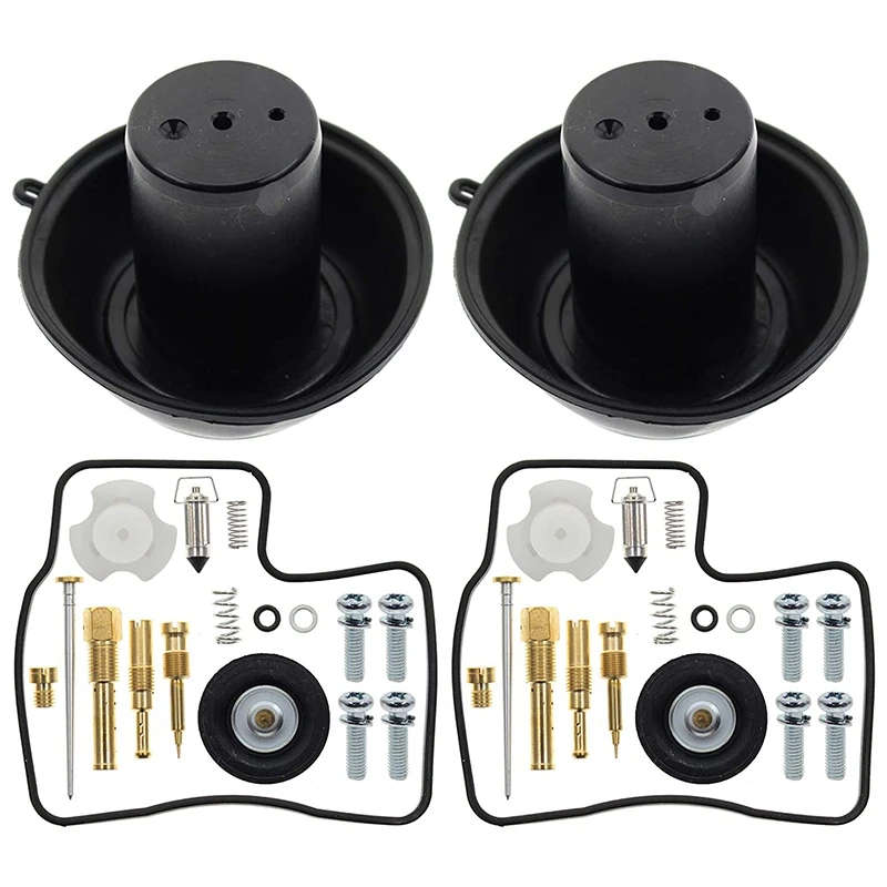 Repair Kit Carburetor Diaphragm Plunger with Needle for Honda Steed Shadow VLX 400