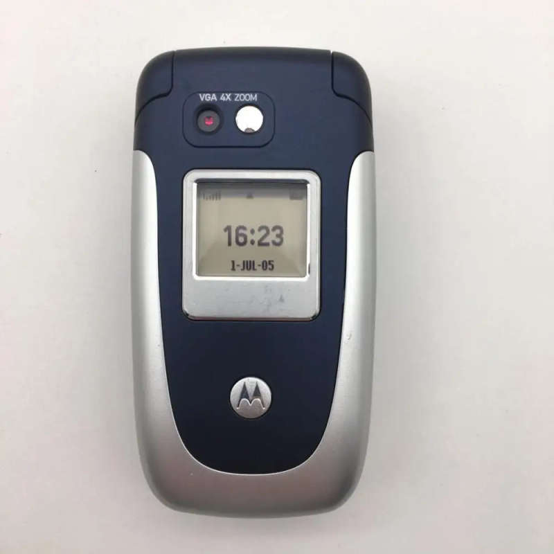Motorola V360 Refurbished Unlocked Flip GSM Mobile Phone Video recorder cell phone with Ru