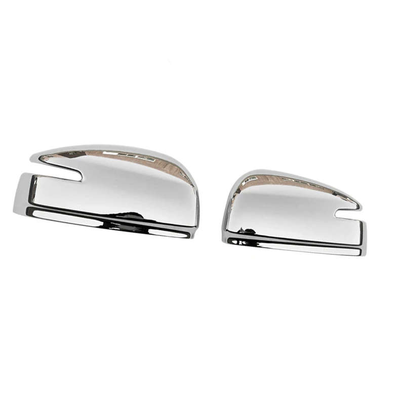 Car Chrome Rear View Rearview Side Glass Mirror Cover Trim Frame Side Mirror Caps For 2022+ Toyota