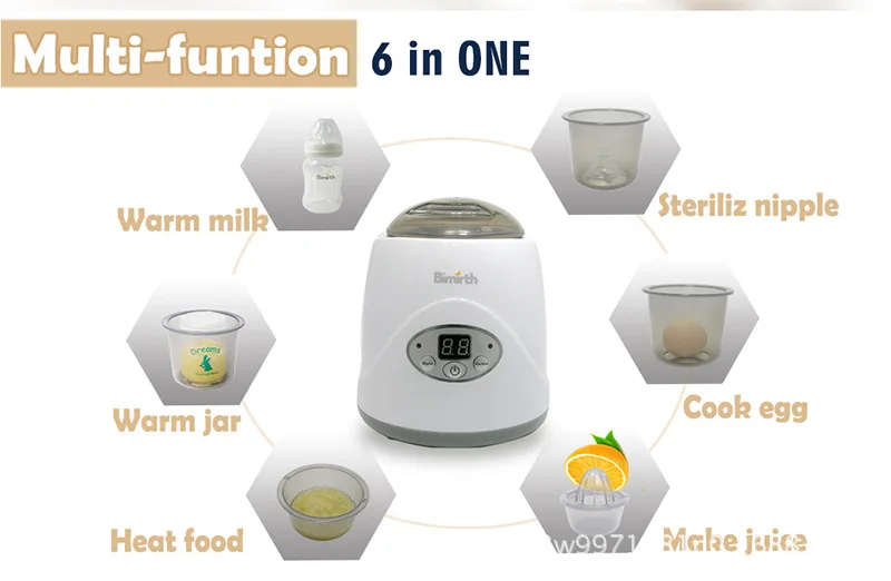 Multifunctional LED Baby Bottle Warmer Bottle Sterilizer Food Warmer