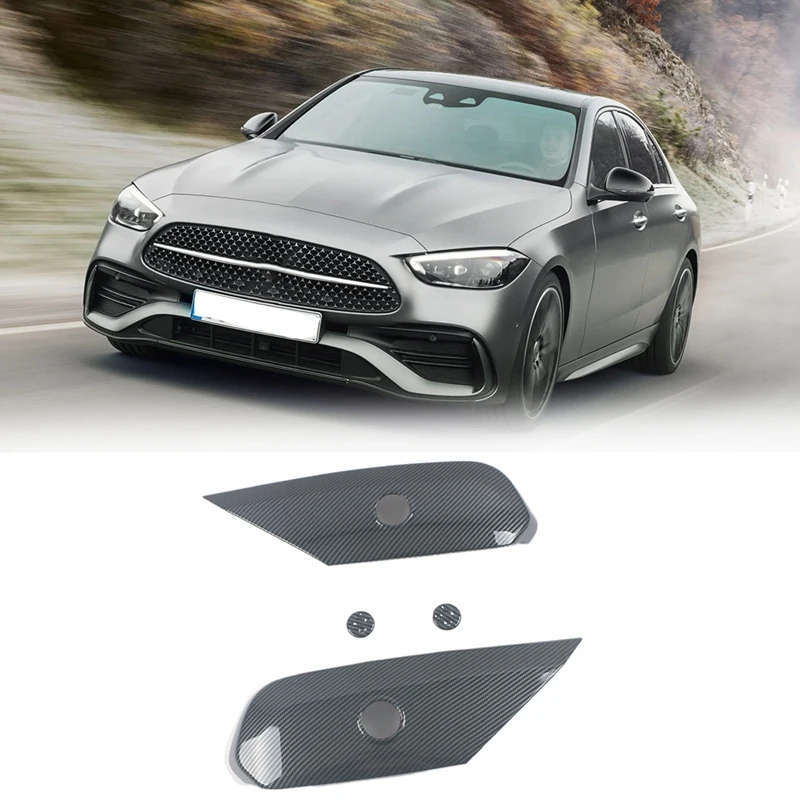 1 Pair Car Seat Adjustment Switch Panel Trim Cover ABS for Mercedes-Benz C-Class W206 C260 2022