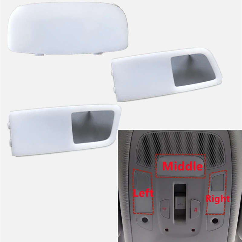 For Audi A6L C7 A7 A6 2012-2018 Reading Lamp Shade Cover Dome Ceiling Light lens
