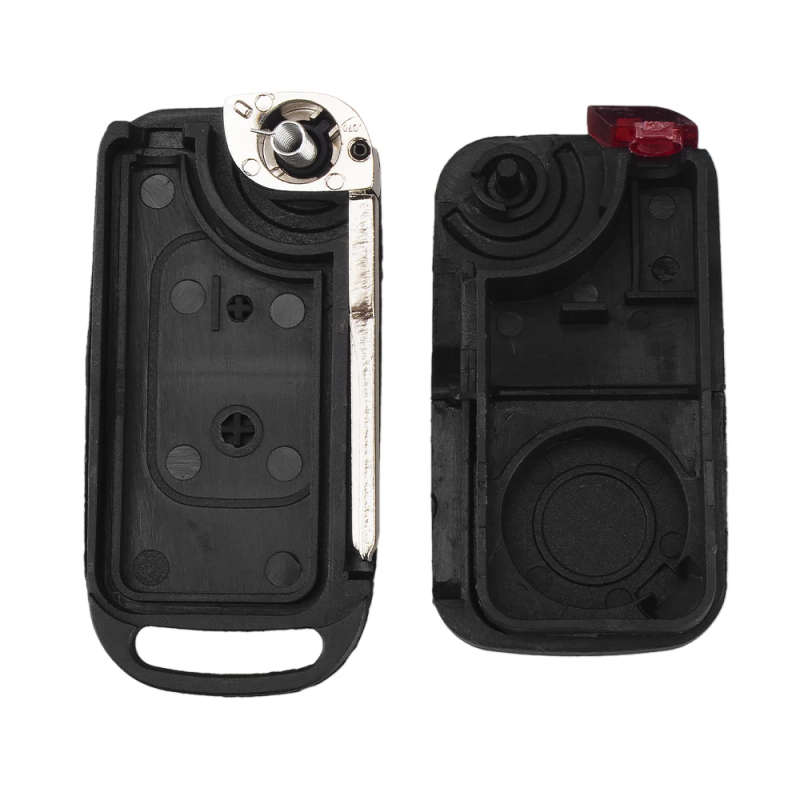2pcs Flip Folding car Shell Remote Key Fob Case For Mercedes Benz E113 A C E S W168 W202 W203