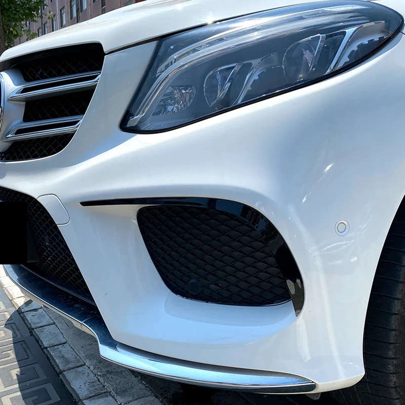 Car Front Bumper Splitter Spoilers Canard Air Knife Surround Trim for Mercedes-Benz GLE-Class