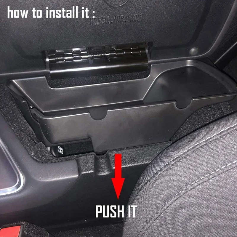 Center Console Organizer Tray for 2015-2021 Dodge Challenger Armrest Storage Box Insert