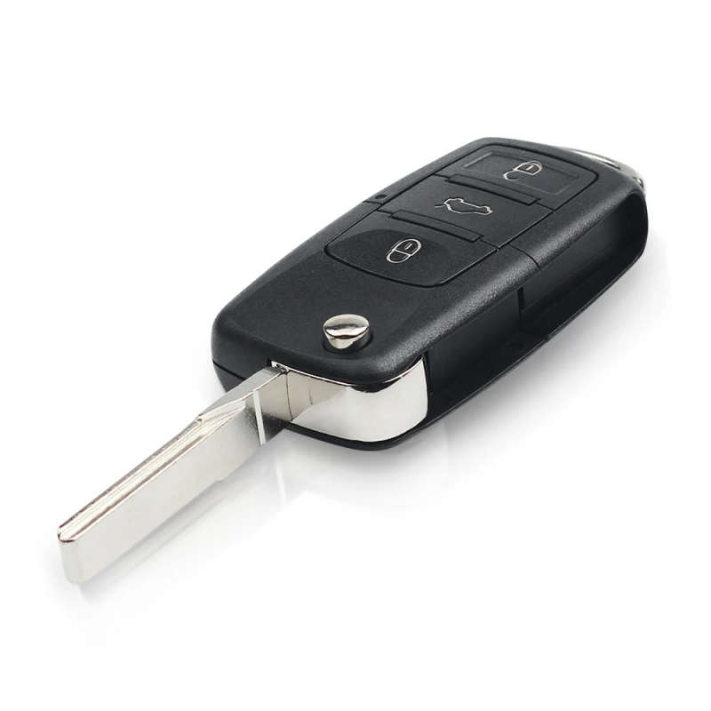 433mhz Flip Remote Key Shell For VW Golf Passat Polo Jetta Touran Bora Sharan ID48