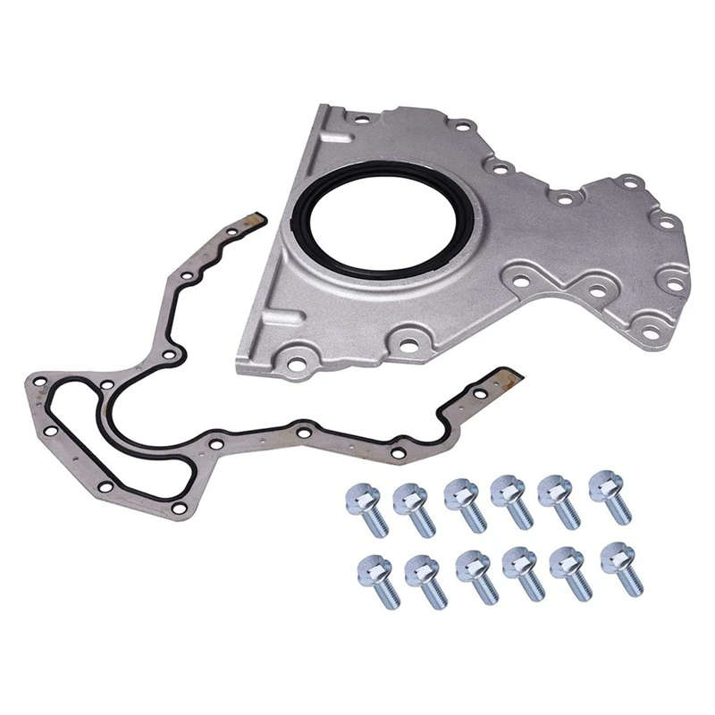 Rear Main Seal Cover Kit Gasket for Chevrolet Corvette Camaro Silverado Tahoe GMC Isuzu Pontiac
