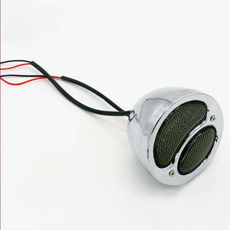 Dual Lamp Motorcycle Tail Light Retro Tail Light Conversion Round Brake Light for Cruise Cafe Racer