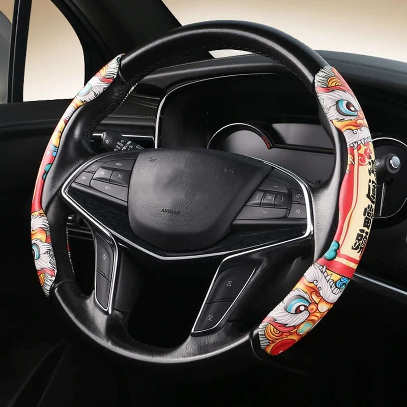 Universal Car Steering Wheel Leather Cover