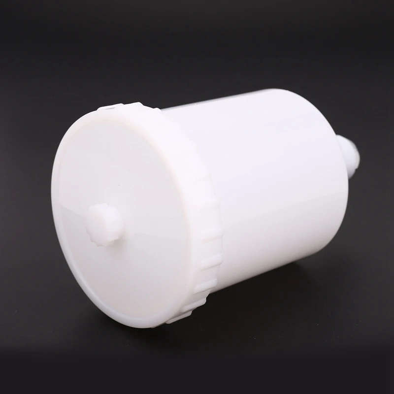 2X 600ML Gravity Paint Spray Gun Cup Pot Replacement For Devilbiss Pro Pri FLG