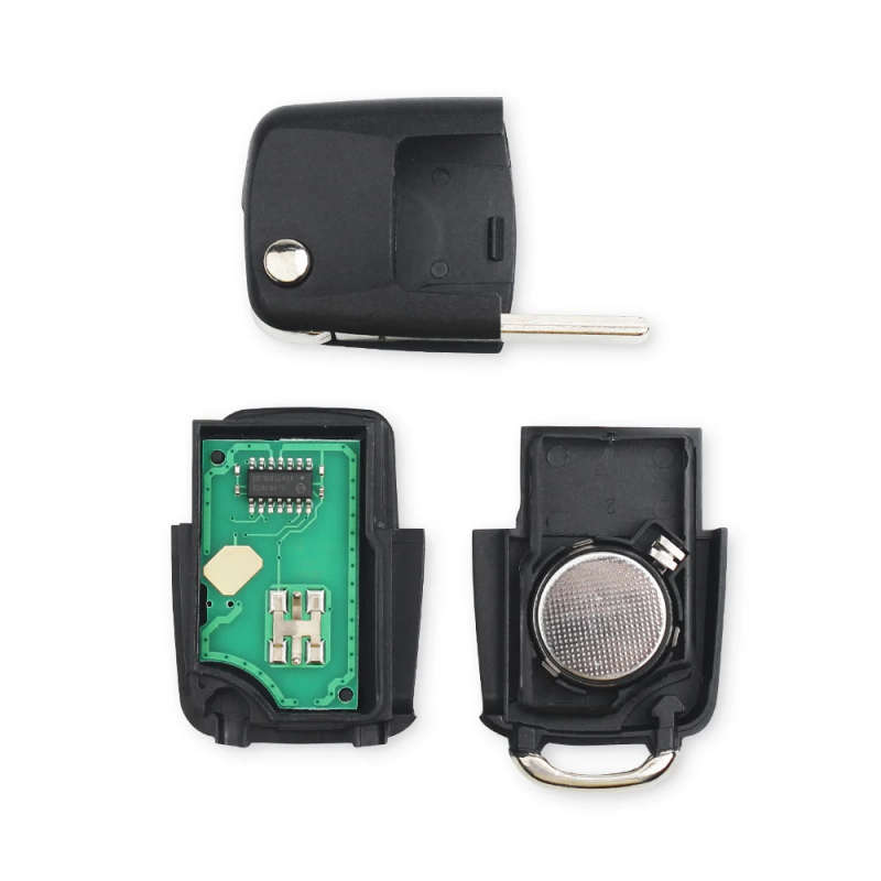 3 Buttons Smart Remote Car Key Fob For VW Volkswagen PASSAT Polo Skoda Seat 1J0959753DA With ID48