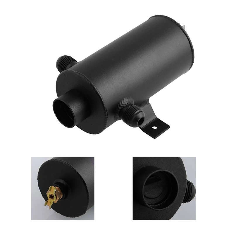 Aluminum Baffled Oil Catch Can Breather Can 750ML