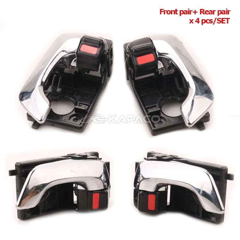 4 door side 1 / 2 / 4 pcs Car Interior Door Handle Inside Inner Door knob For Kia Optima 2006-2010