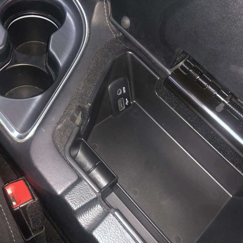 Center Console Organizer Tray for 2015-2021 Dodge Challenger Armrest Storage Box Insert