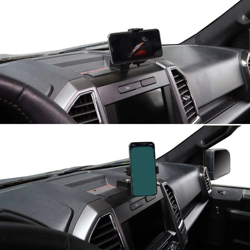 360 Degree Car Mount Phone Cellphone Holder Mount for Ford F150 2015 2016 2017 2018 2019 2020