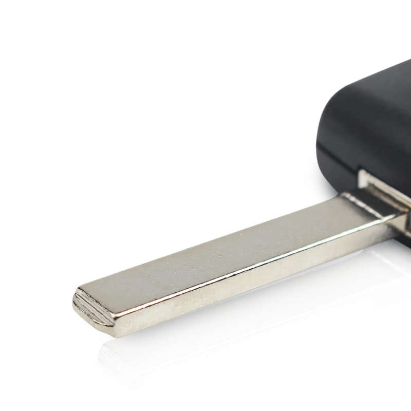 For Peugeot 307 Flip Fob Remote Car Key 433Mhz ID46 PCF7941 Chip With Uncut VA2 Blade Auto Key