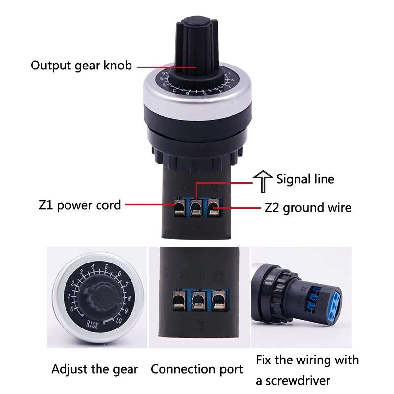 Car Sensor Signal Analog Generator Ambient/ Exhaust/ Liquid Temperature Sensor Potentiometer