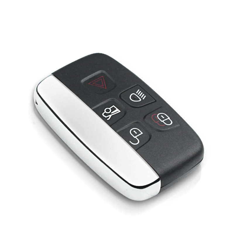 5 Buttons Smart Key Remote Key Shell Fob 4+1 BTN For Jaguar XE XFL Et Freelander Blank Case