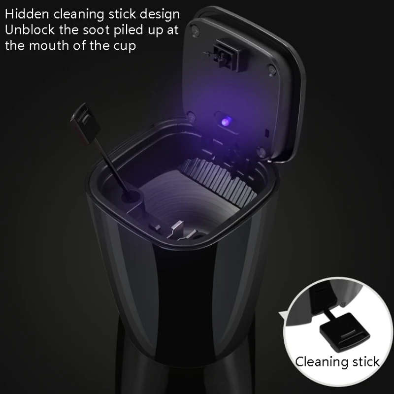 Car Loaded Ashtray with LED ambient light Automotive Supplies
