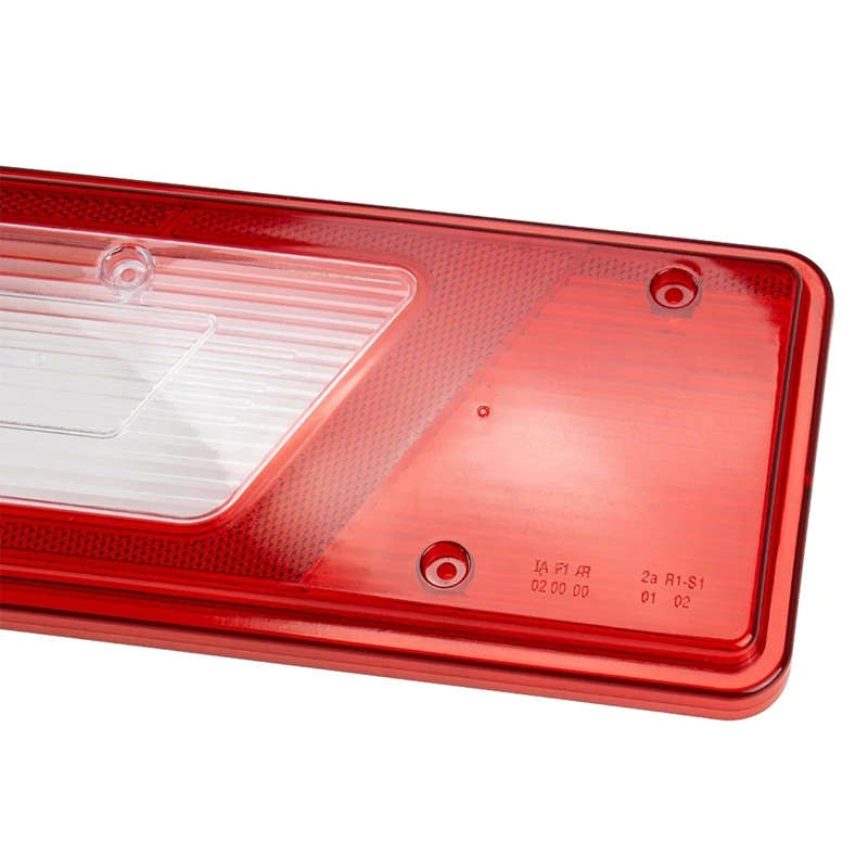 Car Rear Bumper Reflector Rear Tail Lamp Lens Cover for Ford Transit MK8 2014-on Tipper Truck