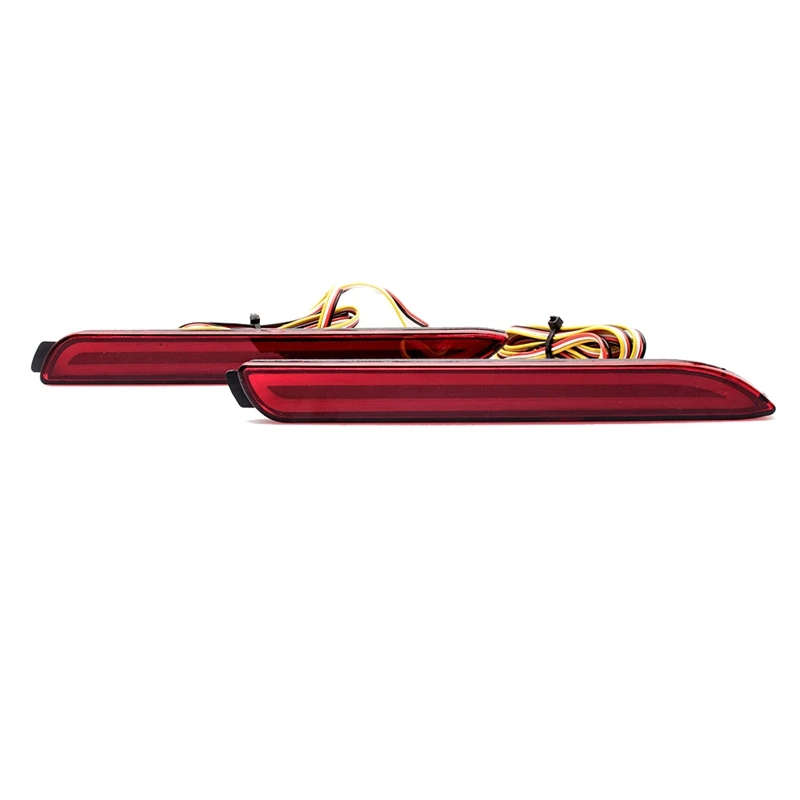 For Toyota Camry Sienna Avalon RAV4 Wish Fortuner LED Rear Bumper Fog Light Tail Brake Stop Light