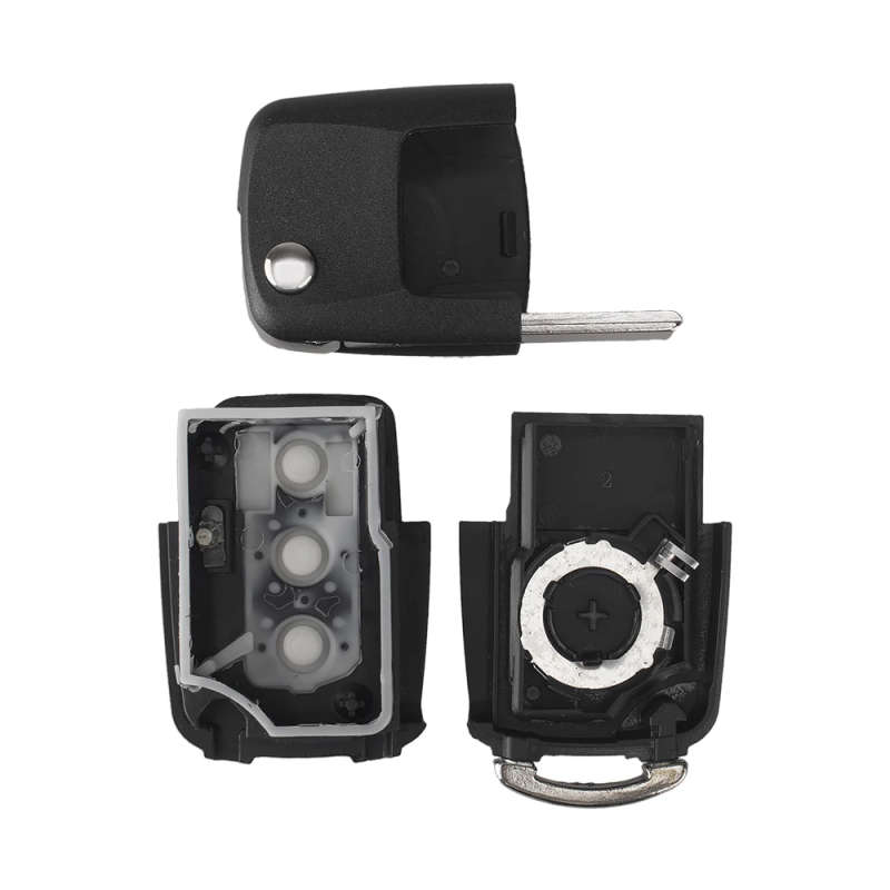 Remote Key Shell Case Fob For Volkswagen Jetta Golf Passat b5 b6 Beetle Polo Bora