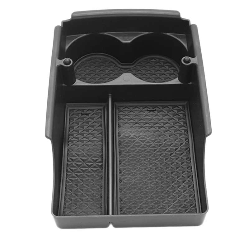 Car Interior Center Console Armrest Storage Box for Tesla Model S X 2016-2020