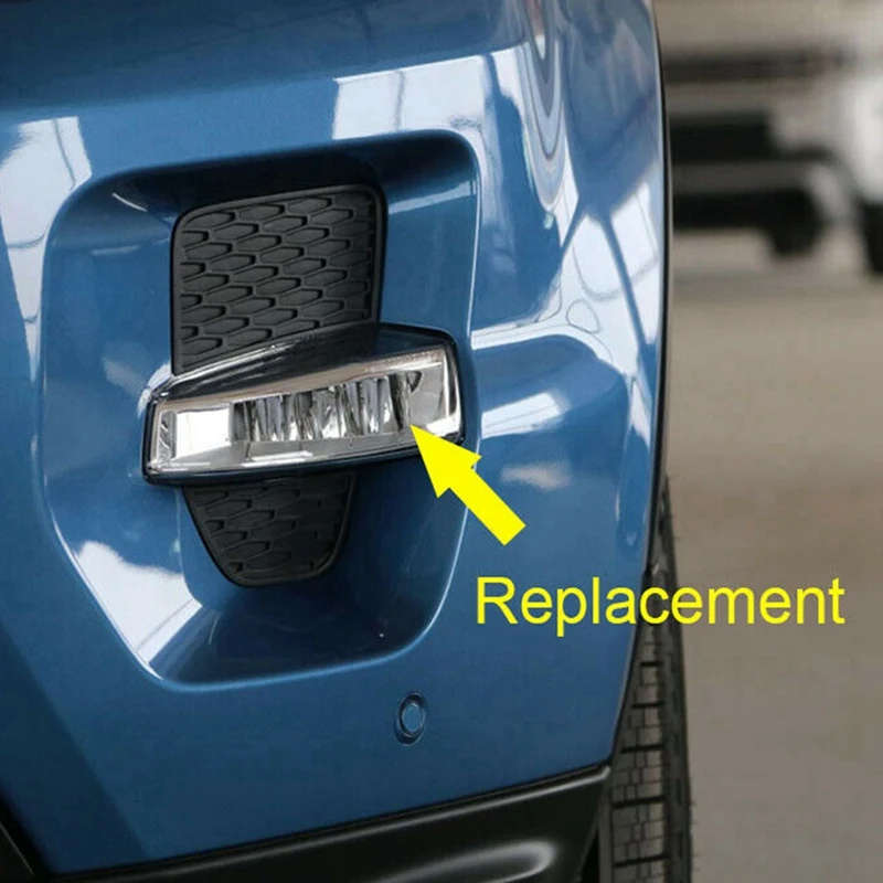 2Pcs Car Front Bumper Fog Lamp Light Left + Right for Land Rover Range Rover Evoque 2011-2015