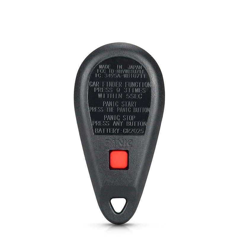 Remote Alarm Control Key Fob For Subaru Forester B9 Tribeca Legacy Outback 3 Buttons 433Mhz FSK