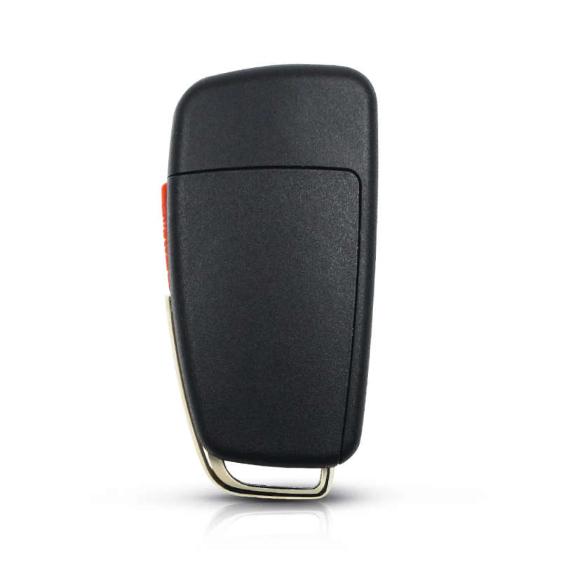 Folding Flip Remote Flip Car Key Case Shell Fob For Audi A6 A6L A2 A3 A4 A8 Q7 TT Key Fob Case