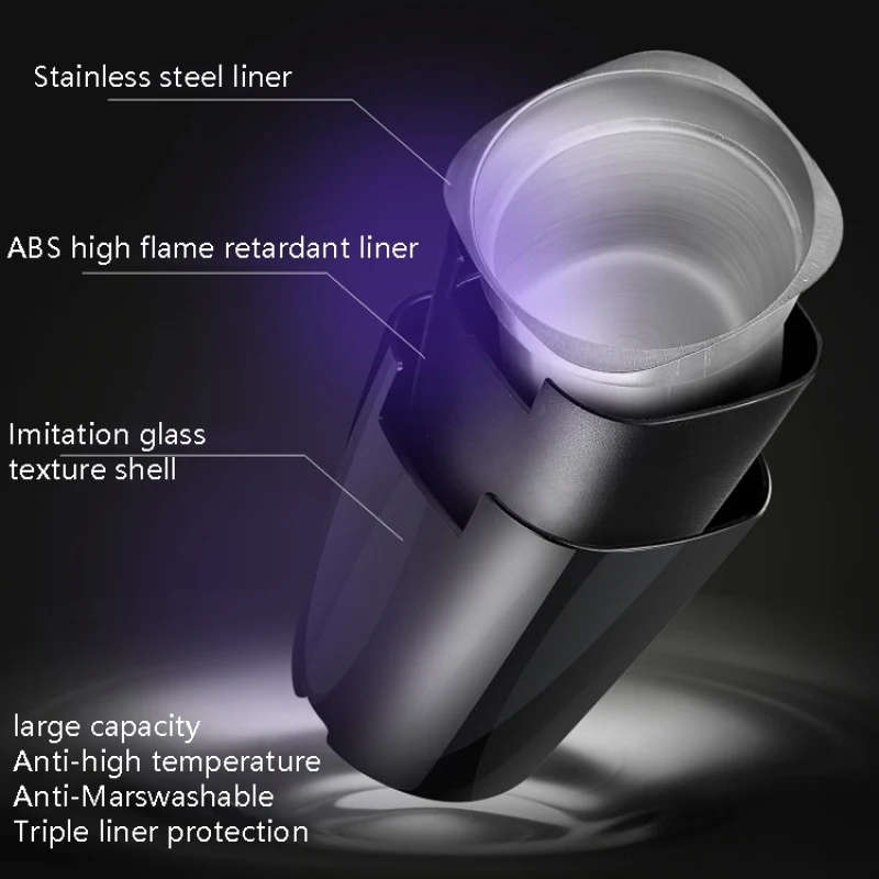 Car Loaded Ashtray with LED ambient light Automotive Supplies