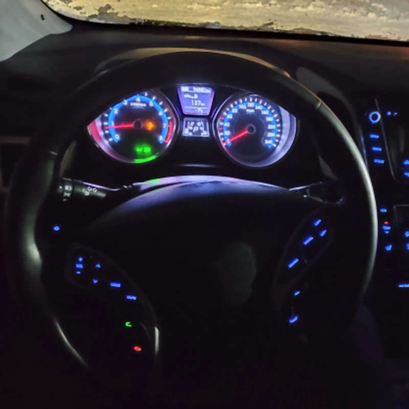 Cruise Control Music Steering Wheel Buttons for Hyundai Elantra 2012-15 AT 2012-14 MT I30