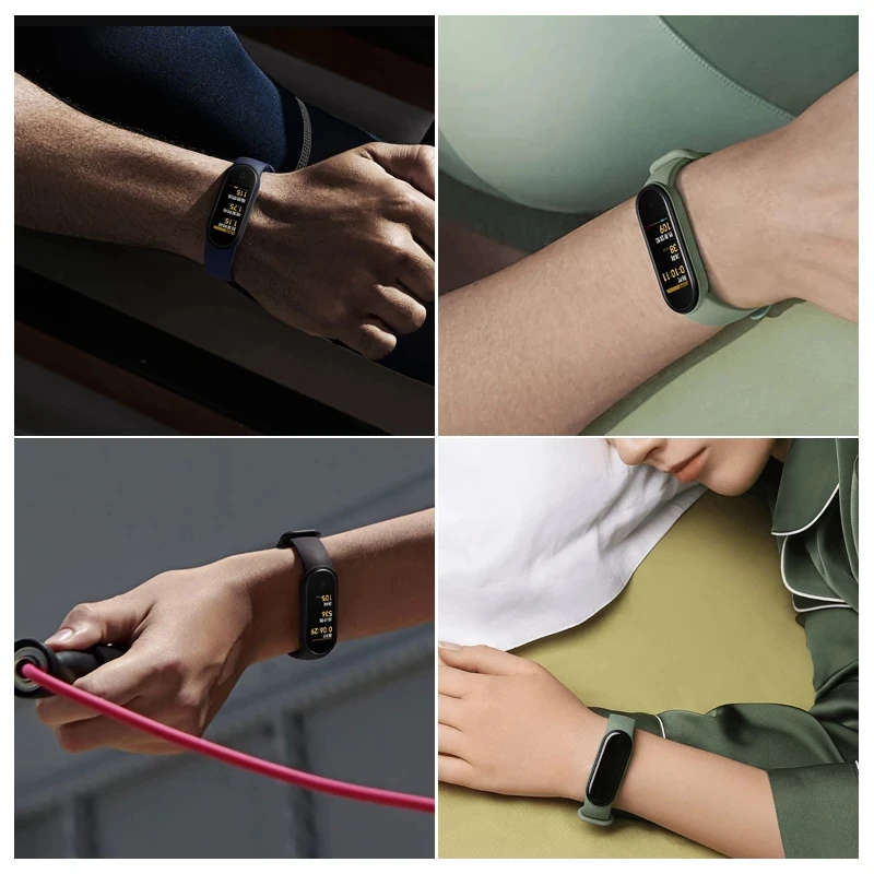 Original Xiaomi Mi Band 5 Smart Bracelet AMOLED Screen Miband 5 Smartband Fitness Traker B