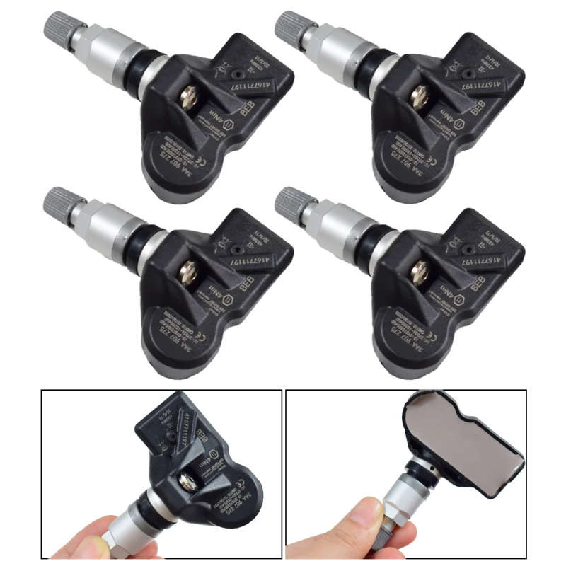 4Pcs New Tire Pressure Monitor Sensor TPMS Sensor For Volkswagen Tiguan CC 433Mhz