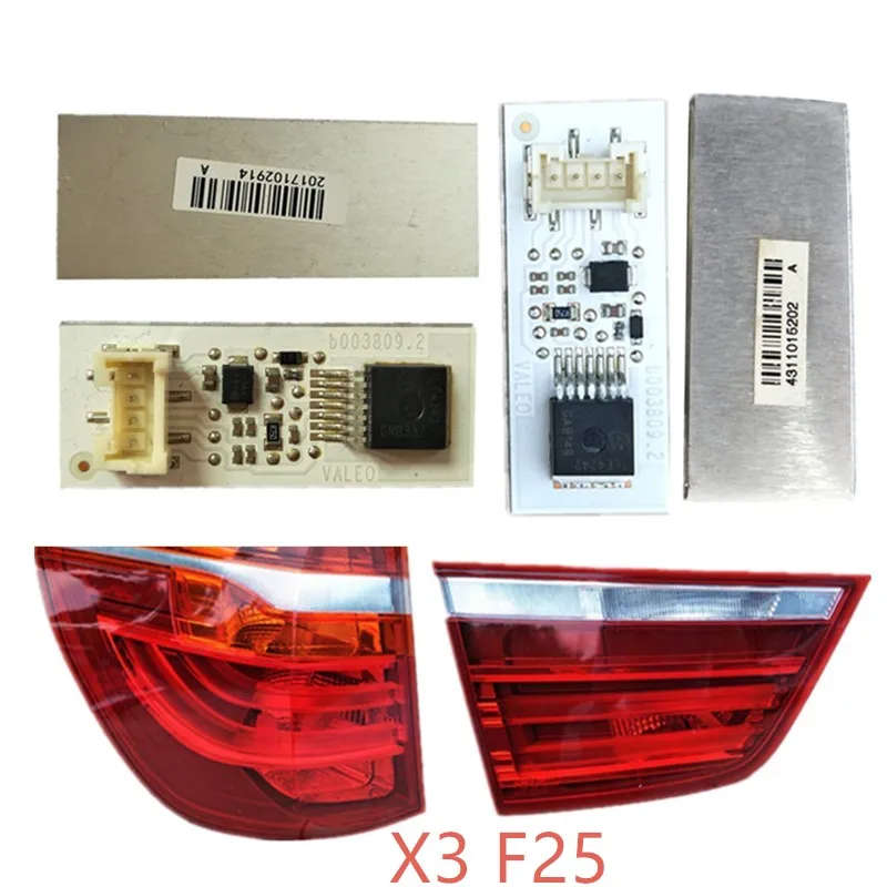 For BMW X3 F25 Rear Taillight LED driver Module replacement board repair