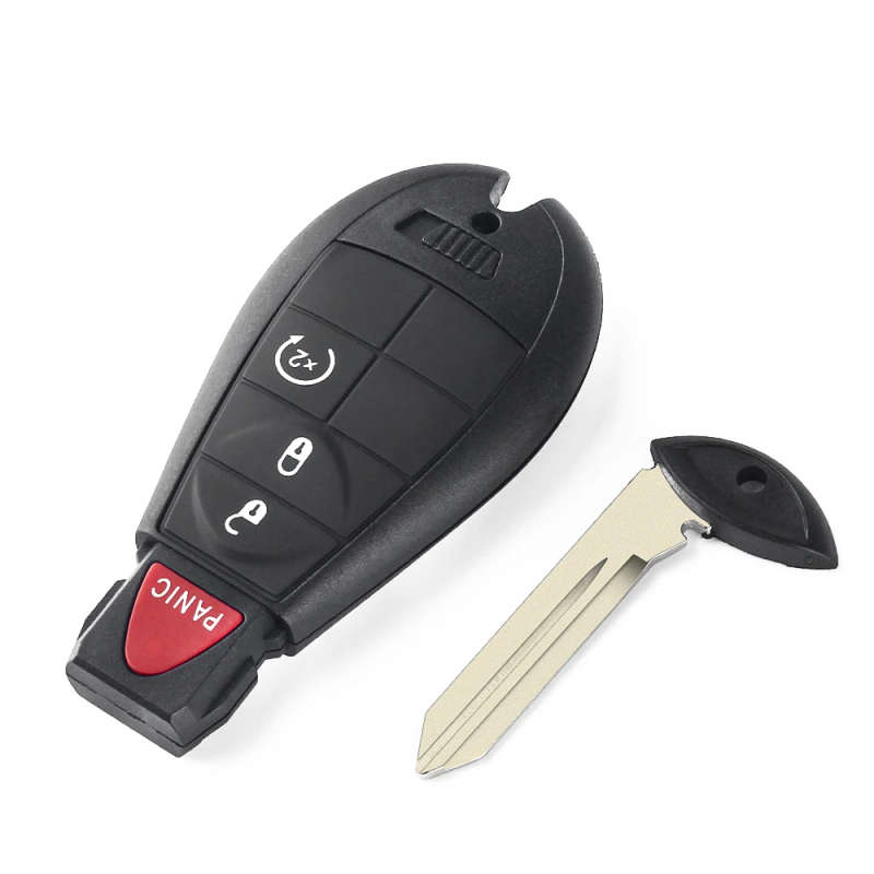 433Mhz GQ4-53T Half Smart Remote Car Key For Dodge RAM 1500 2500 3500 4500 2013-18 3/4/5 Buttons