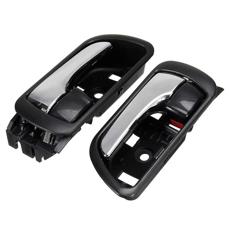4X Car Inner Interior Door Handle Inside Handle Knob Chrome for Toyota Camry CV36 2002-2006