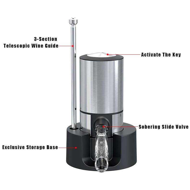 Electric wine Aerator
