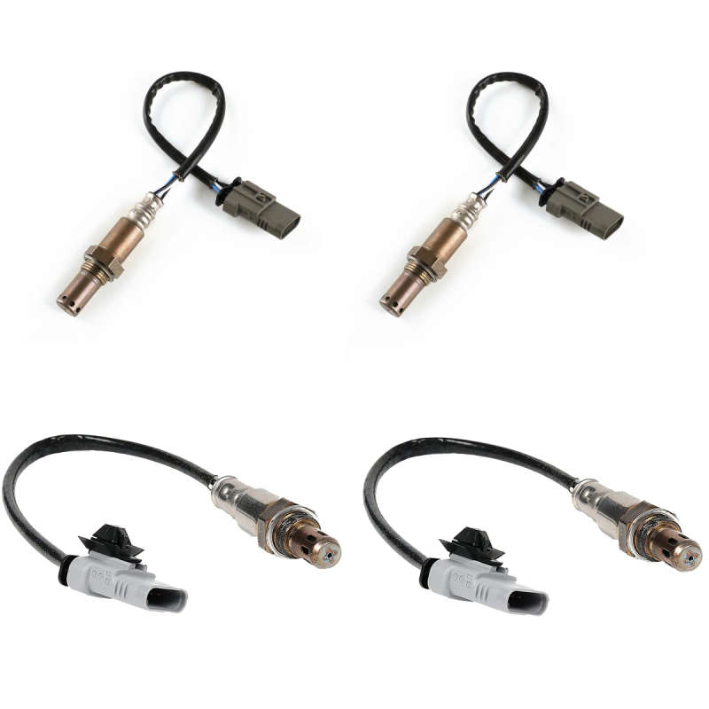 4pcs Up+Downstream Air Fuel Ratio Lambda O2 Oxygen Sensor For Cadillac Chevy Silverado Suburban G...