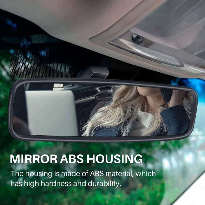 4X Car Interior Rear View Mirror Replacement 814842 For Peugeot 107 206 106 Toyota Aygo Citroen C1