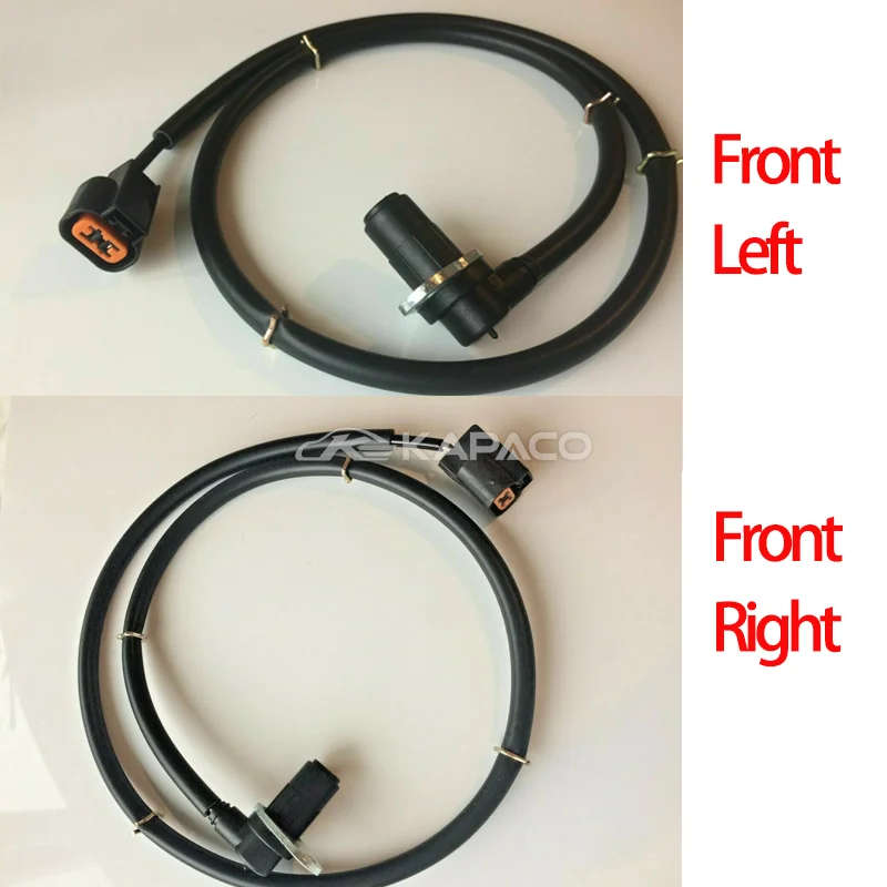 2pcs ABS Wheel Speed Sensor Front Left&amp;Right For Mitsubishi Shogun Montero Pajero II III