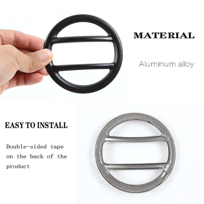 Car Front Fog Light Lamp Decoration Cover Grille For Suzuki Jimny 2019 2020 2021 2022