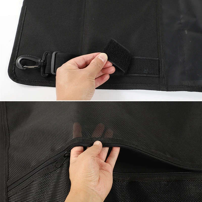 Car Rear Trunk Curtain Cover Storage Bag Net Stowing Tidying For Suzuki Jimny 2019-21