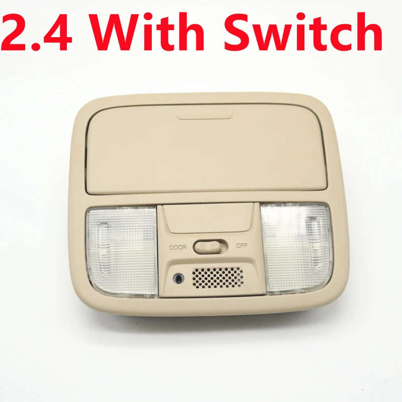 Console Overhead Reading light dome lamp with Glasses Case For Honda Accord 7 /7.5 2.0 2.4 2003-07