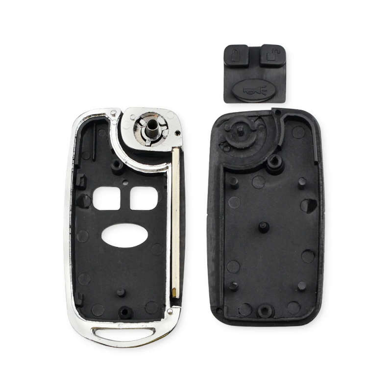 Modified 3 Buttons Remote Key Shell Case Fob For BYD F3 F3R Fob Filp Folding Car Key Case Cover