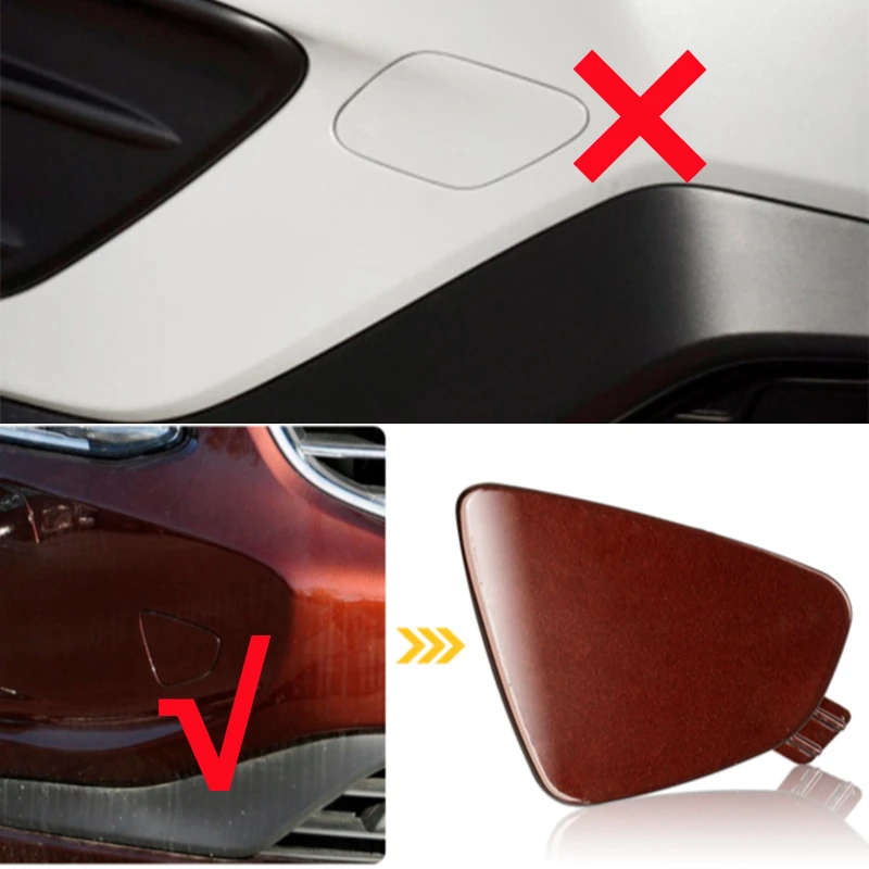 Front Rear Bumper Tow Hook Eye Cap Cover For Volvo XC60 2014 2015 2016 2017