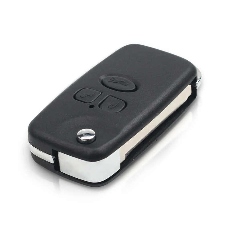 Modified 3 Buttons Remote Key Shell Case Fob For BYD F3 F3R Fob Filp Folding Car Key Case Cover
